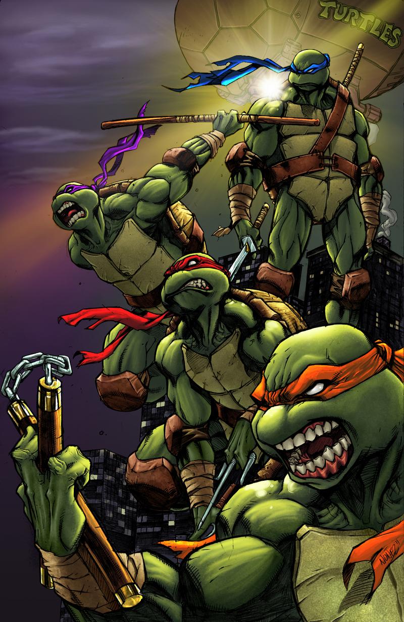 super hero ninja turtles