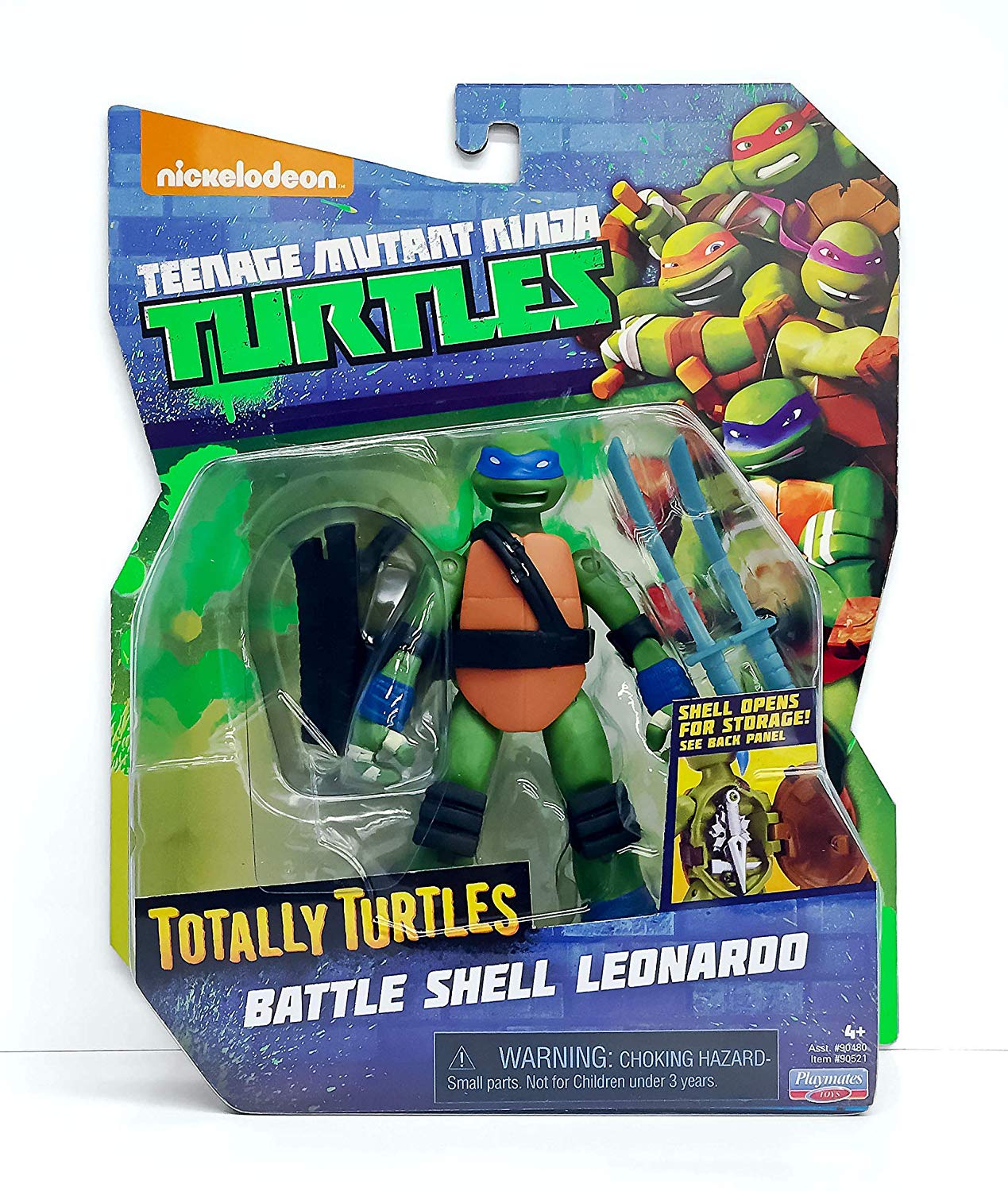 2012 Playmates TMNT Teenage Mutant Ninja Turtles Classic Collection Set Of  4 with 6 Mousers (1A)