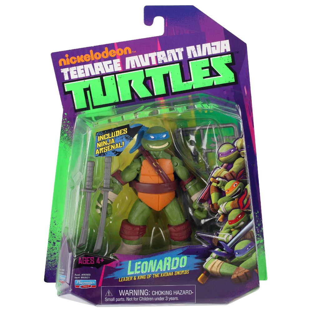 Rise of the TMNT 4” Action Figures Nickelodeon Teenage Mutant Ninja Turtles